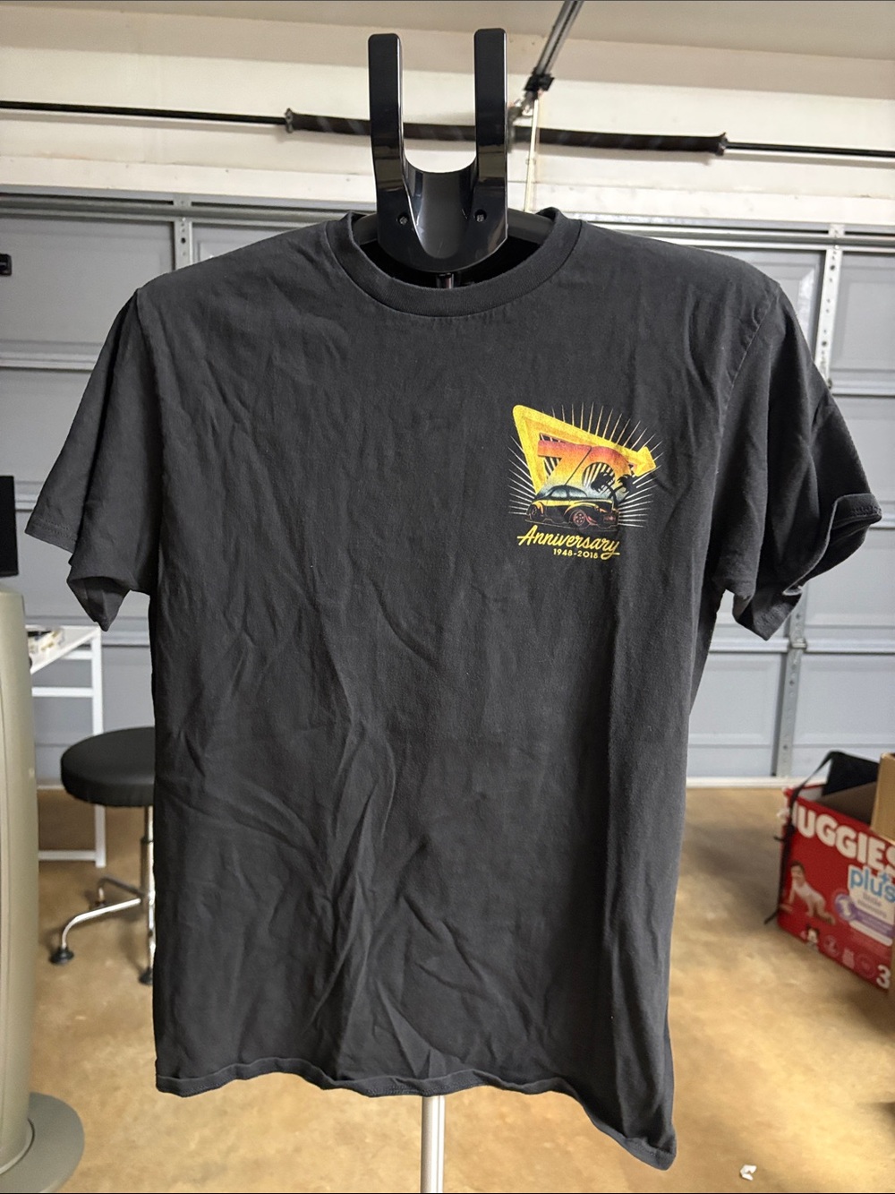 Black Men's Anniversary Graphic T-Shirt